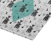 Planche À Découper Chats rétro du milieu du siècle moderne Motif (Coin)