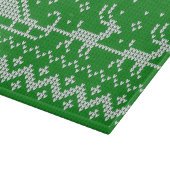 Planche À Découper Chaudron moche Le Père Noël traîne et rennes (Coin)