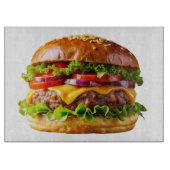 Planche À Découper ChaussureHabille hamburger empilé thic (Devant)