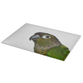 Planche À Découper Cheeked vert Conure (Coin)