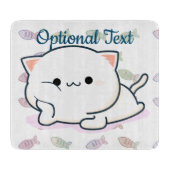 Planche À Découper Cheeky Kawaii Style Kitten (Devant)