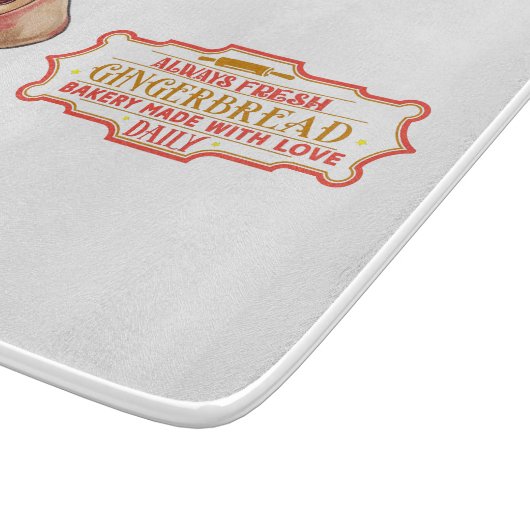 Planche À Découper Chef beagle Cuisiner pain d'épices (Coin)