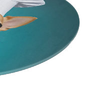 Planche À Découper Chef Chihuahua (Coin)