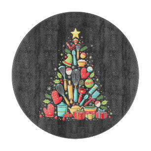 Planche À Découper Chef cuisinier cuisinier de Noël Cook Xmas