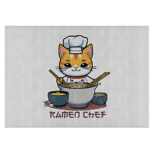 Planche À Découper Chef de ramen (Devant)