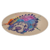 Planche À Découper Chef indien indigène de Sharpei (Coin)