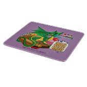 Planche À Découper Chef pâtissier Dragon Vert (Coin)