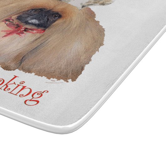 Planche À Découper Chef Pekingese (Coin)