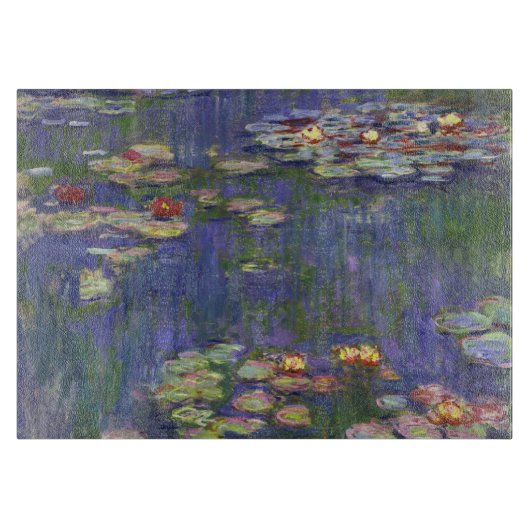 Planche À Découper Chefs-d'œuvre de Nymphéas de Monet (Devant)