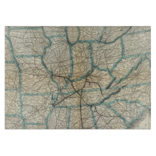 Planche À Découper Chemin de fer 2 de Louisville et de Nashville