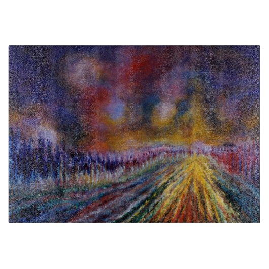 Planche À Découper Chemin pourpre (Devant)