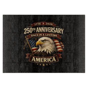 Planche À Découper Chemise 250e anniversaire États-Unis 250e Amérique