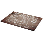 Planche À Découper Cher Cookie Père Noël (Coin)