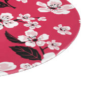 PLANCHE À DÉCOUPER CHERRY BLOSSOM - SAKURA (ROUGE) (Coin)