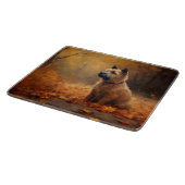 Planche À Découper Chesapeake Bay Terrier en congé d'automne (Coin)