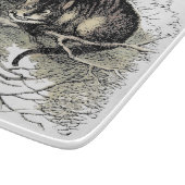 Planche À Découper Cheshire Chat Alice Wonderland Classic (Coin)