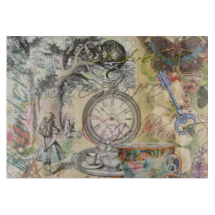 Planche À Découper Cheshire Chat Alice Wonderland Classic