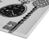 Planche À Découper Cheshire Chat classique alice au merveilleux fou (Coin)