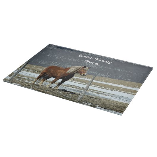 Planche À Découper Cheval Belge En Paddock Cutboard (Coin)