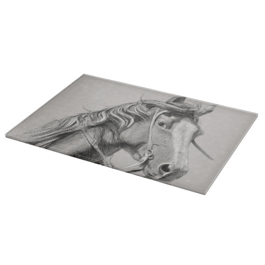 Planche À Découper Cheval blanc (Coin)