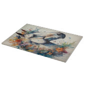 Planche À Découper Cheval Blanc Qui Regarde (Coin)