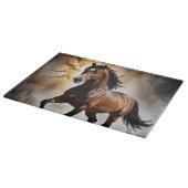 Planche À Découper Cheval Blanc Qui Regarde (Coin)