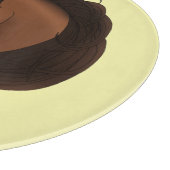 Planche À Découper Cheval Brown celtique Jaune (Coin)