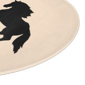 Planche À Découper Cheval Couple Coupe Board Vos Couleurs (Coin)