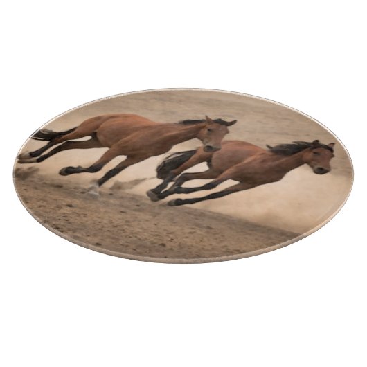 Planche À Découper Cheval dans l'automne II (Coin)