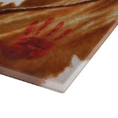 Planche À Découper Cheval de guerre Pinto de la baie amérindienne (Coin)