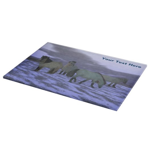 Planche À Découper Cheval de l'Aube - Yakutia (Coin)