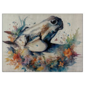 Planche À Découper Cheval de Pékin blanc (Devant)