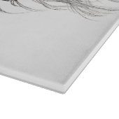 Planche À Découper Cheval de Pékin blanc (Coin)