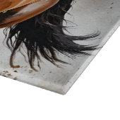 Planche À Découper Cheval de Pékin blanc (Coin)