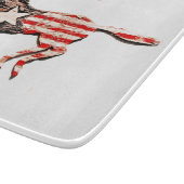 Planche À Découper Cheval du drapeau américain qui court Thunder_Cove (Coin)