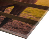 Planche À Découper Cheval en Paddock Personnalisé (Coin)