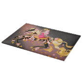 Planche À Découper Cheval et dame du crâne de sucre 15x11 (Coin)