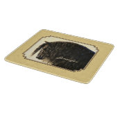 Planche À Découper Cheval friésien Jaune (Coin)