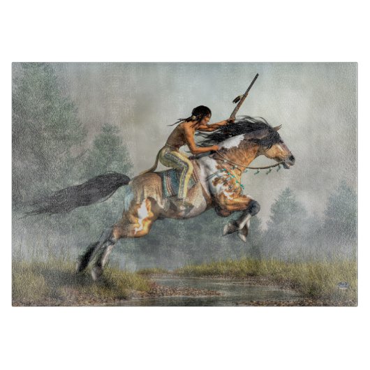 Planche À Découper Cheval sautant (Devant)