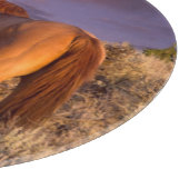 Planche À Découper Cheval sauvage du comté de Harney reste vigilant (Coin)