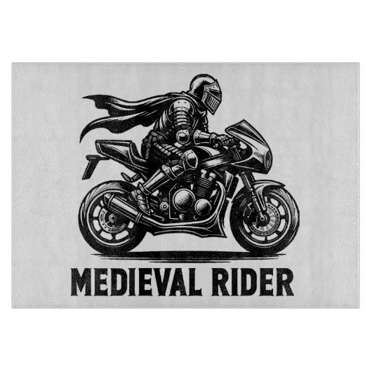 Planche À Découper Chevalier médiéval (Devant)
