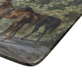 Planche À Découper Chevaux à la Porche (par Albrecht Adam) (Coin)