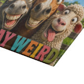 Planche À Découper Chevaux Drôles (Coin)
