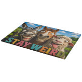Planche À Découper Chevaux Drôles (Coin)