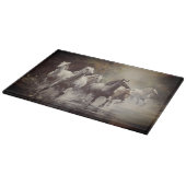 Planche À Découper Chevaux sauvages (Coin)