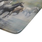 Planche À Découper Chevaux sauvages (Coin)