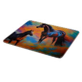 Planche À Découper Chevaux sauvages (Coin)