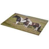 Planche À Découper Chevaux sur le flanc de colline (Coin)
