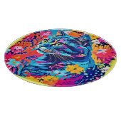 Planche À Découper Cheveux : Peinture de chat optimale (Coin)