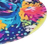 Planche À Découper Cheveux : Peinture de chat optimale (Coin)